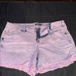Torrid Lavender Jean Shorts